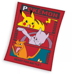 Carbotex Pokémon prémium polár takaró 110*140cm (POK2408030-KOC-110)