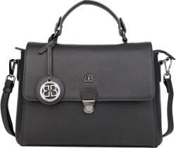 Bellicci Kis méretű női bőr táska Bellicci Carolina - fekete
