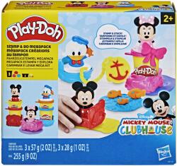 Hasbro Play Doh Disney Jr Clubul Lui Mickey Mouse Set Stampileaza Si Pleaca Megapack (g3110)