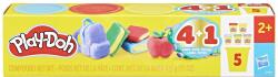 Hasbro Play Doh Set 5 Cutii Plastelina (g1860)