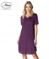 MEWA lingerie 6352 Teresa cipzáras hálóing Sirály padlizsán (86352)