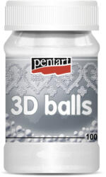 Pentart 3D golyók 100ml, kicsi, kb. 2mm (4183)