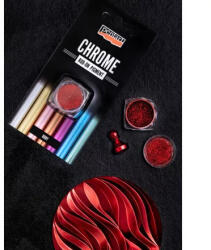  Pentart Rub-On Pigment, 0, 5g Króm effekt - Rubint (41352)