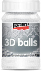  Pentart 3D golyók 100ml, nagy, kb. 5mm (4185)