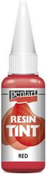  Pentart Gyantaszínező fedő tinta 20ml - Piros (40063)