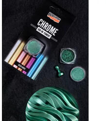  Pentart Rub-On Pigment, 0, 5g Króm effekt - Gekko zöld (41358)