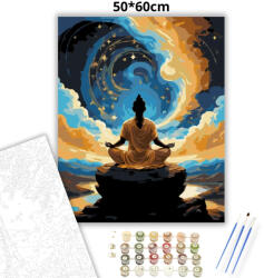  Teljes nyugalomban - számfestő készlet - 50×60 cm (Keret nélkül)