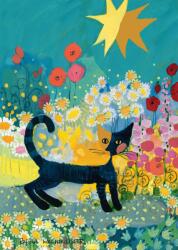 Schmidt Spiele - Puzzle Rosina Wachtmeister: Cat in a sea of blossoms - 1 000 piese