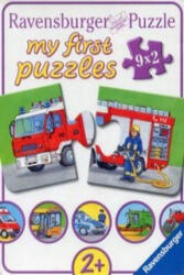 Ravensburger Puzzle Moje pierwsze puzzle Pojazdy ratownicze 9x2