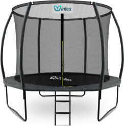INLEA ULTIMATE Jump Trambulin belső védőhálóval 305 cm - szürke (IN01-0015) - kertaktiv