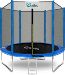Inlea4Fun PREMIUM Jump Trambulin külső védőhálóval 250 cm - kék (IN02-0007)