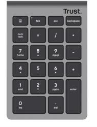 TRUST Tastatura Trust numerica wireless Xalax (TR-25709)
