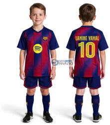  Új-2026-os LAMINE YAMAL 10 Barcelona Replika gyerek mez szett+sportszár
