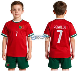  2025-Ronaldo 7 Portugál válogatott Replika gyerek mez szett