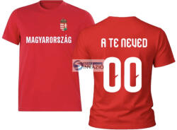  Saját névvel-számmal Magyar szurkolói gyerek mez