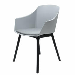 Inlea4Fun Étkezőszék 2 darab AVELINE - szürke (IN13-0027) - inlea