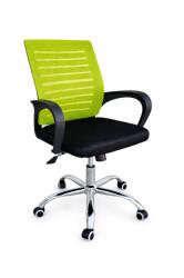 INLEA Irodai forgószék Valcor - Fekete/zöld (IN11-0005) - inlea