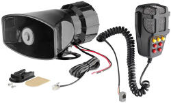 CARMOTION 7 szólamú mikrofonos sziréna