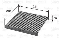 VALEO Filtru habitaclu cu carbon activ VALEO 715756