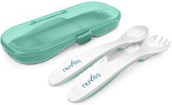 Nuvita Комплект вилица и лъжица Nuvita - Cool, Green (NU-PPPL0130) - ozone