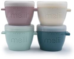 Melii Контейнери за храна Melii - Snap & Go, 4 х 118 ml (ML40001)