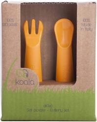 eKoala Eко прибори за хранене eKoala - Вилица и нож, оранжеви (eK1013) - ozone