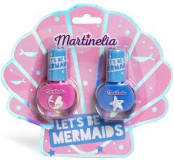 Aquarius Cosmetic Let´s be Mermaid Nail Duo körömlakk szett gyermekeknek árnyalatok széles választéka Pink, Blue 2x4 ml