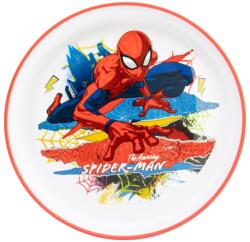 Stor Чинийка с неплъзгаща основа Stor - Premium, Spiderman Moving Target (83592)
