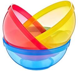 BabyJem Комплект силиконови купички BabyJem - 3 броя, за момче (546)