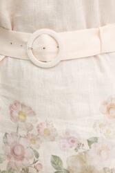 TWINSET лятна рокля ленена (261TT2571)