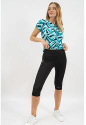 BUDMIL Fitness capri leggings Női XL fekete (5996408903805)