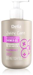 Delia Cosmetics Juicy Care Blueberry regeneráló tusfürdő gél 300 ml