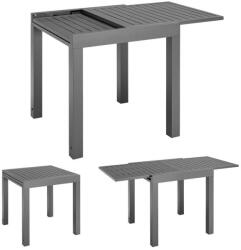 Juskys Masă extensibilă modernă din aluminiu, antracit, exterior (300891)