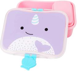 Skip Hop Комплект кутии за храна Skip Hop Zoo - 2 броя, нарвал (9I414510)