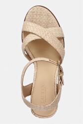 Lauren Ralph Lauren сандали с дебел ток Emeryn (802P10406001.101)