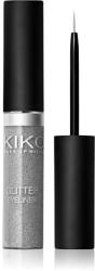 KIKO Milano Glitter Eyeliner hosszantartó géles szemhéjtus árnyalat 02 Silver 4.5 ml