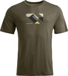 Ortovox 140 Cool Landscape T-shirt férfi póló M / olívia