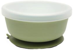 Lorelli Силиконова купа с вакуум и капак Lorelli - Fresh Green (10230640004)