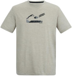 Regatta Fingal Graphic T-Shirt férfi póló 5XL / világosszürke