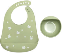 Lorelli Силиконов сет за хранене Lorelli Premium - 2 части, Fresh Green (10230710004)