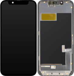 MP Display cu Touchscreen MP compatibil cu Apple iPhone 13 mini, cu Rama, Versiune OLED FHD IC Movable, Negru - gsmnet