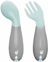 BabyJem Извити прибори за хранене BabyJem - Green (703) - ozone