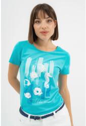 BUDMIL Karcsúsított póló Női S türkiz (5996408912463)