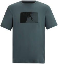 Regatta Fingal Stretch férfi póló S / sötétzöld
