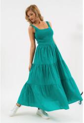 BUDMIL Hosszú nyári ruha Női M zöld 20660032-003261-0399 (5996408908930)