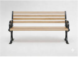  Alumínium kerti pad 150 x 58 x 74 CM (ATO4096)