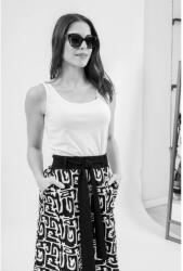 BUDMIL Szoknya övvel Női M fekete-fehér (5996408920635)