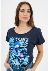 BUDMIL Póló Női S s. kék-színes 20570065-003261-0299 (5996408912913)