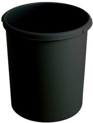 HAN Coș de hârtie din plastic perete solid HAN KLASSIK negru 30L 1834-13 (1834-13) Cos de gunoi
