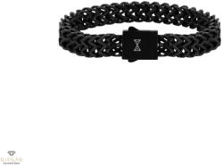 Aze Double V Noir karkötő 21 cm - AZ-BM003-B-210